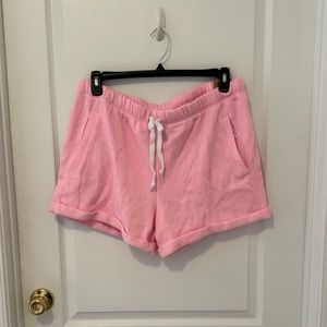 PINK Victoria's Secret Fleece Cargo Short (XL)